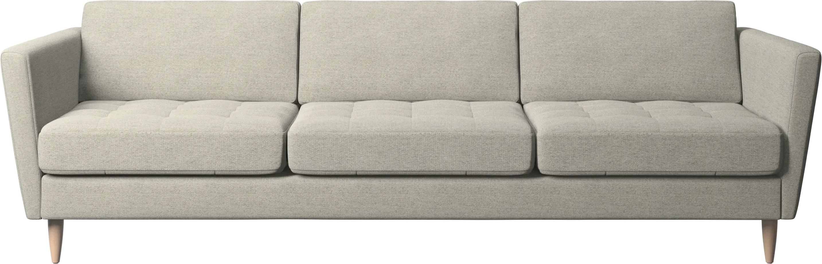 Osaka sofa, tufted seat